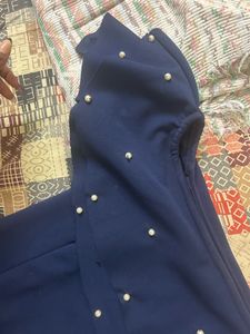 Elegant Navy Blue Dress