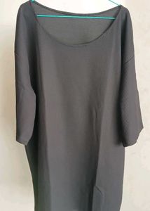 Comfy Black Boxy Top for women.