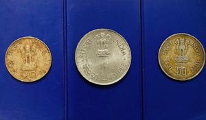 Indian Political Leaders 3 Coins.20,50 paise &amp;Rs-1