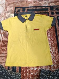 Cool Yellow Polo T-Shirt