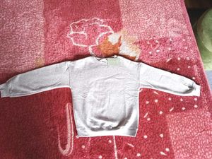Boys Oversized Crew-Neck Sweatshirt