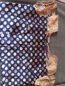 Blue Blouse Navratri