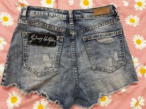 Ripped Demin Shorts