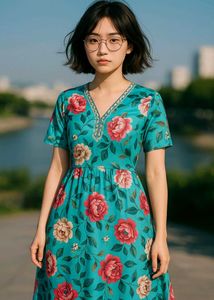 Floral Print kurti