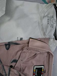 Stride T-Shirt Bundle - White & Pink