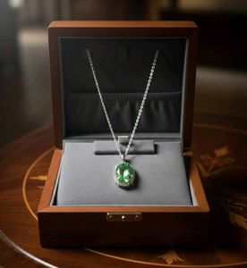 Elegant Ruby Pendant Necklace