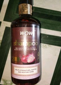 Wow Red Onion Black Seed Oil Shampoo