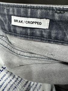 Jack &amp; Jones Grey Cropped Jeans