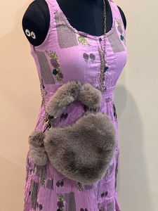 Lilac Dress With New Free Bag