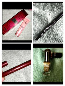 Combo (CC Cream, Lipstick, Eyeliner, Nail Paint)