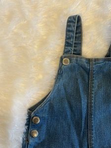 Denim Baby Dungaree (9-12 Months)