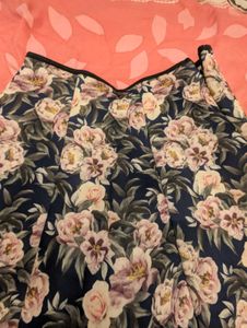 Floral Print Skirt