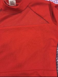 Red Long Sleeve Dress