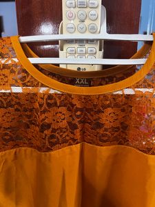 Mustard Kurti Fits Xl