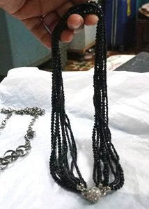 Black Necklace Set
