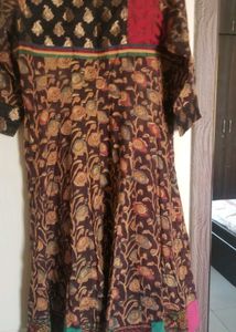 Floral Print Kurta