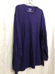 Russell Athletic Purple Long Sleeve T Shirt