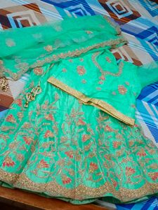 This Is So Beautiful Lhenga Choli With Dupatta .
