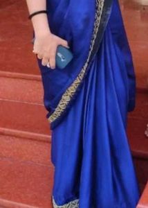 Blue Saree