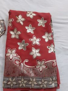 Designer Sequence Saree