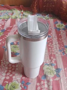 Steel Water Bottle With Straw