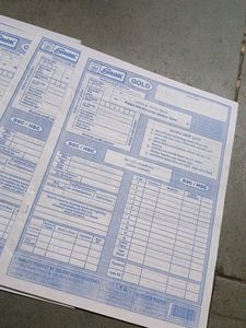 Ssc/Hsc Practice Answer Sheet 12 Piece