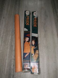 Buy 2 Get 1Synthetic Book Cover (Orange Colour)