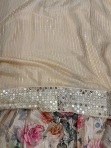 Floral Print Unstitched Suit Fabric