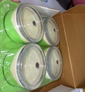 Airtight 4 bowls with lid +1 tray