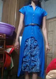 Blue Festive Dress 👗