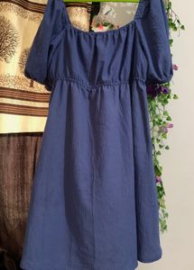 Puffy Sleev Dress💙