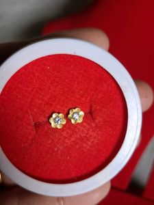 Floral Stud Earrings flower design