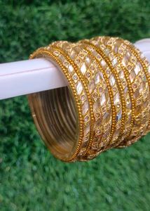 Golden Bangle Set