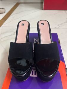 Black Platform Heels