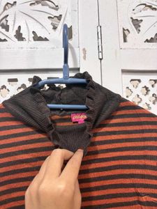 🎀Striped Knit Sweater D