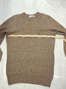 Burberry cable knit Brown Sweater