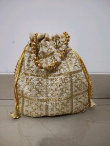 Pretty Embroidered Potli Bags..