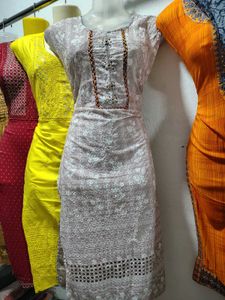Kurta Set Embroidered And Sequenc Work