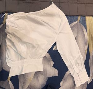 Deconstructed One Shoulder Top