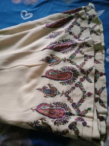 Pure Kashmiri Embroidered Poncho