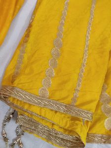 Yellow Salwar Kameez Suit