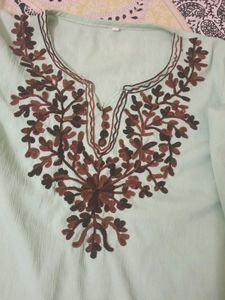 Beautiful Kashmiri Top 💚