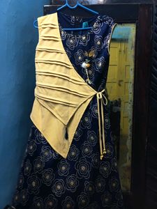 Vintage Floral Print Dress