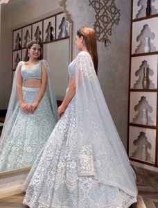 Wedding Special Sequins &amp; Thread Work Lehenga