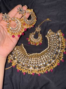 SALE‼️ BRIDAL Kundan Full Jewellery Set