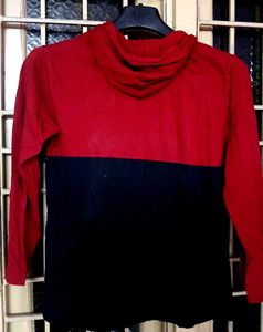 Red &amp; Black Hoodie