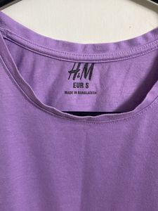 H&amp;M Purple T-Shirt