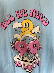 Cute Graphic Print Tee