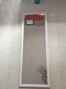 White Border Mirror