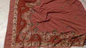 aari tari  work 💯  Saree available  need dryclean